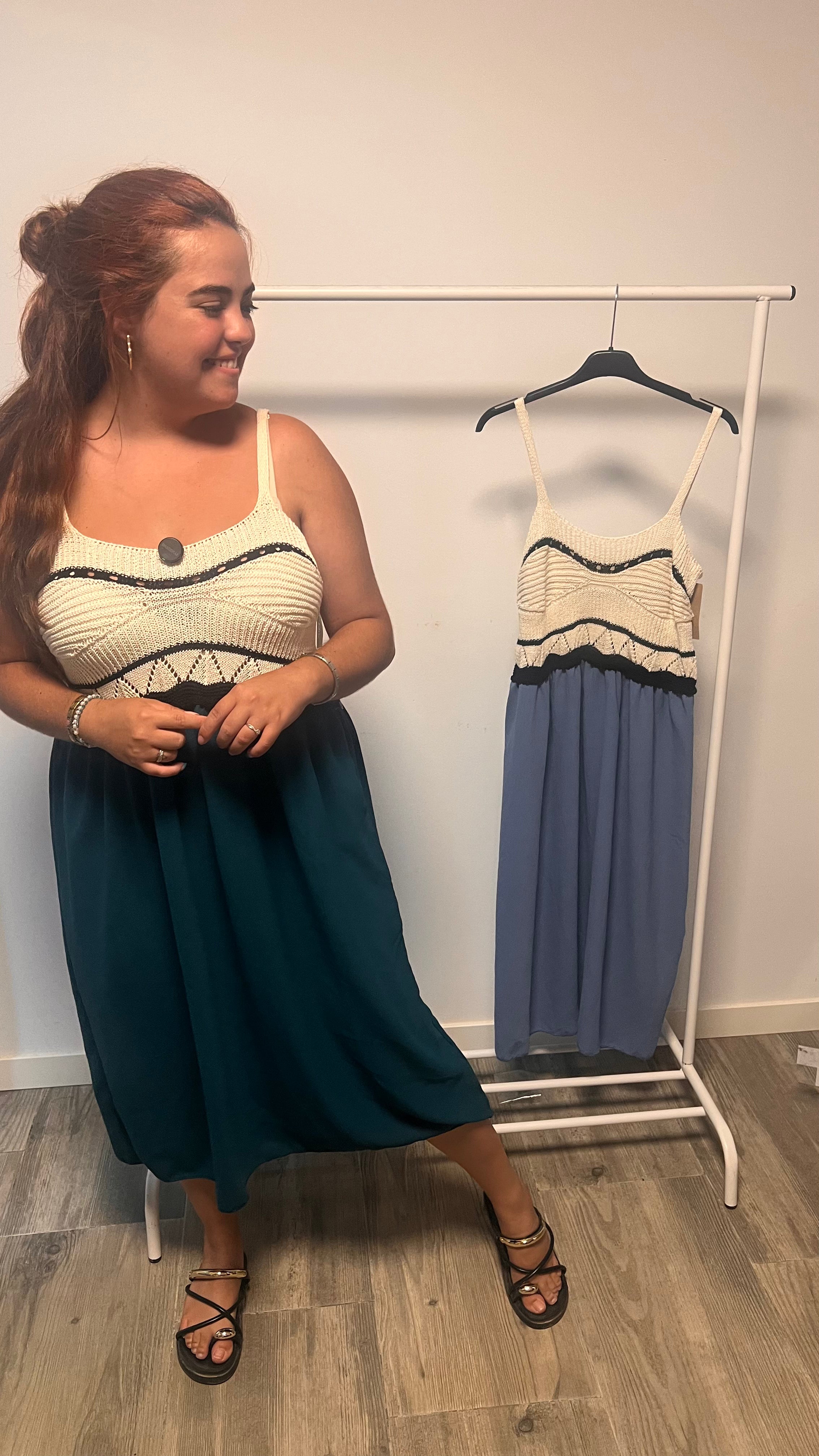 Vestido curvi croché