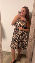 Vestido leopardo