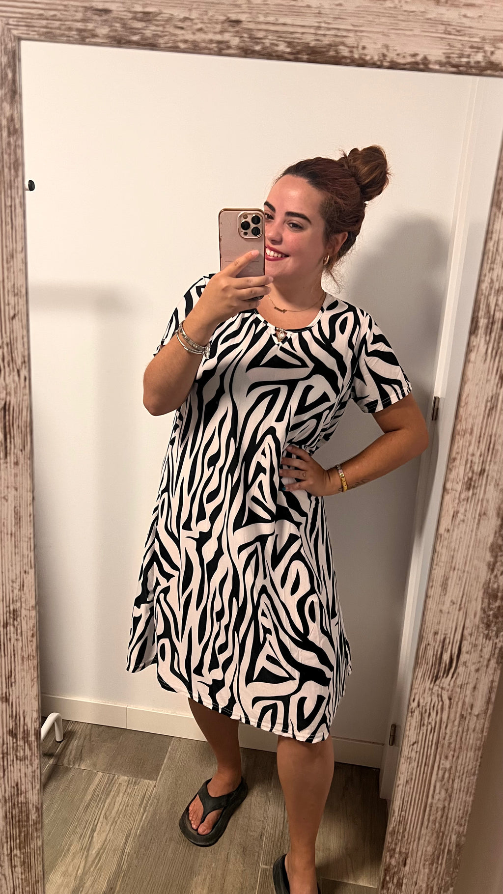 Vestido cebra
