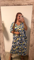 Vestido curvi colorido