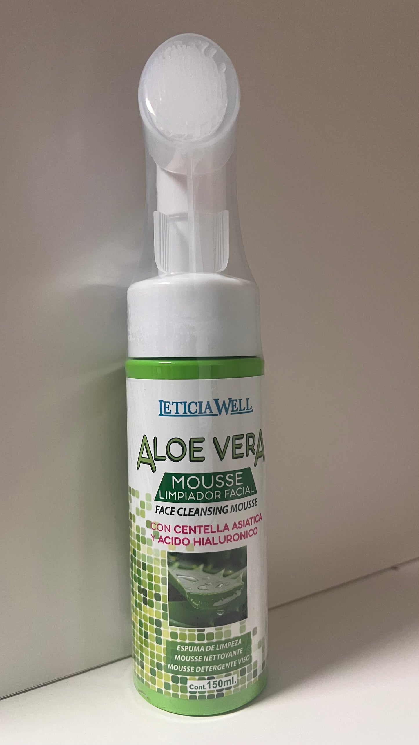 Limpiador facial de aloe vera