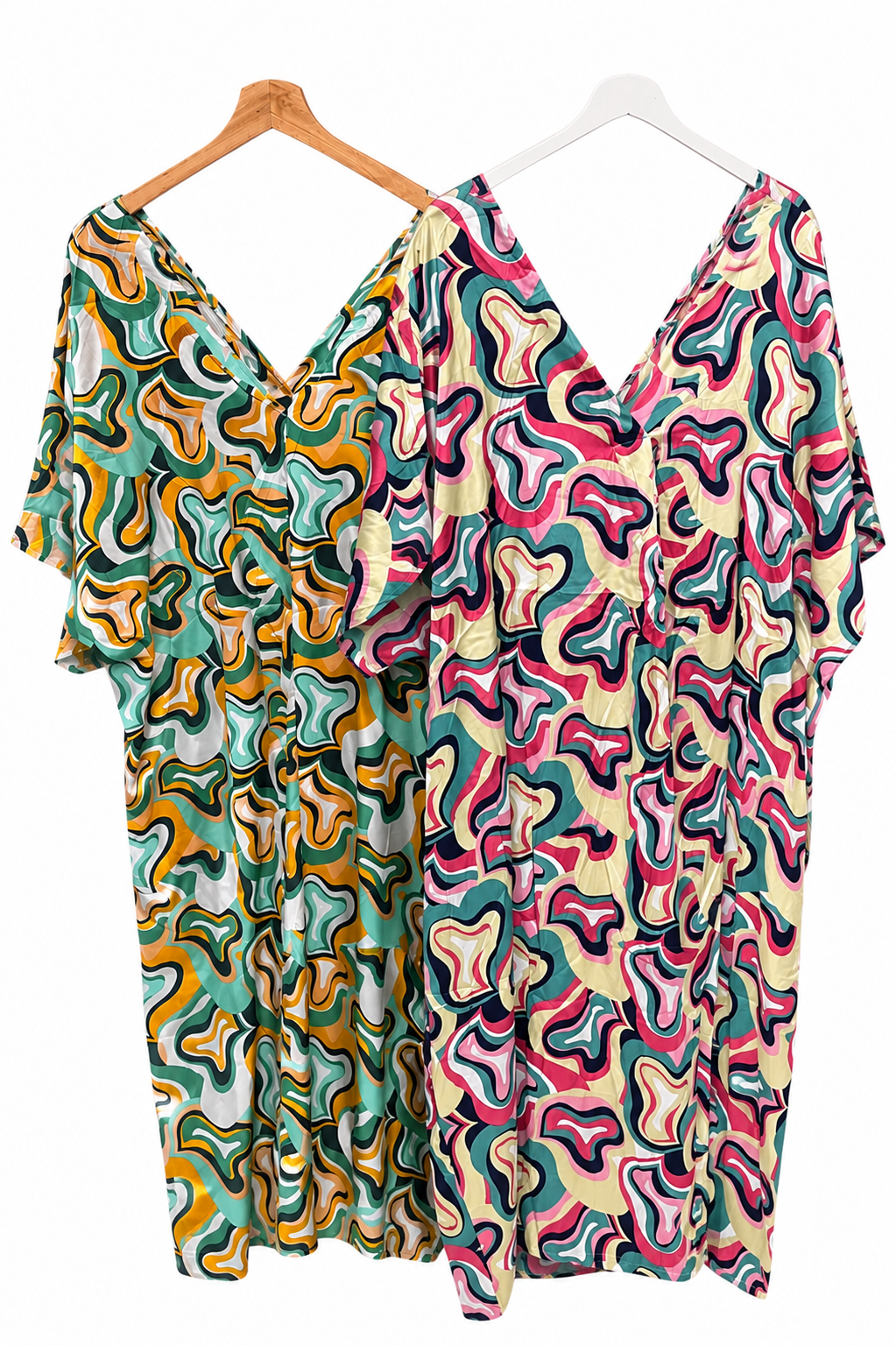 Vestido curvi colorido