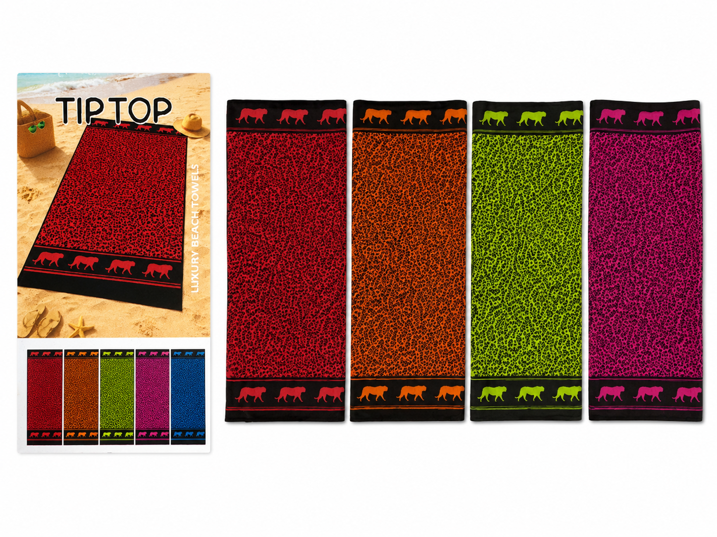 Toalla leopardo