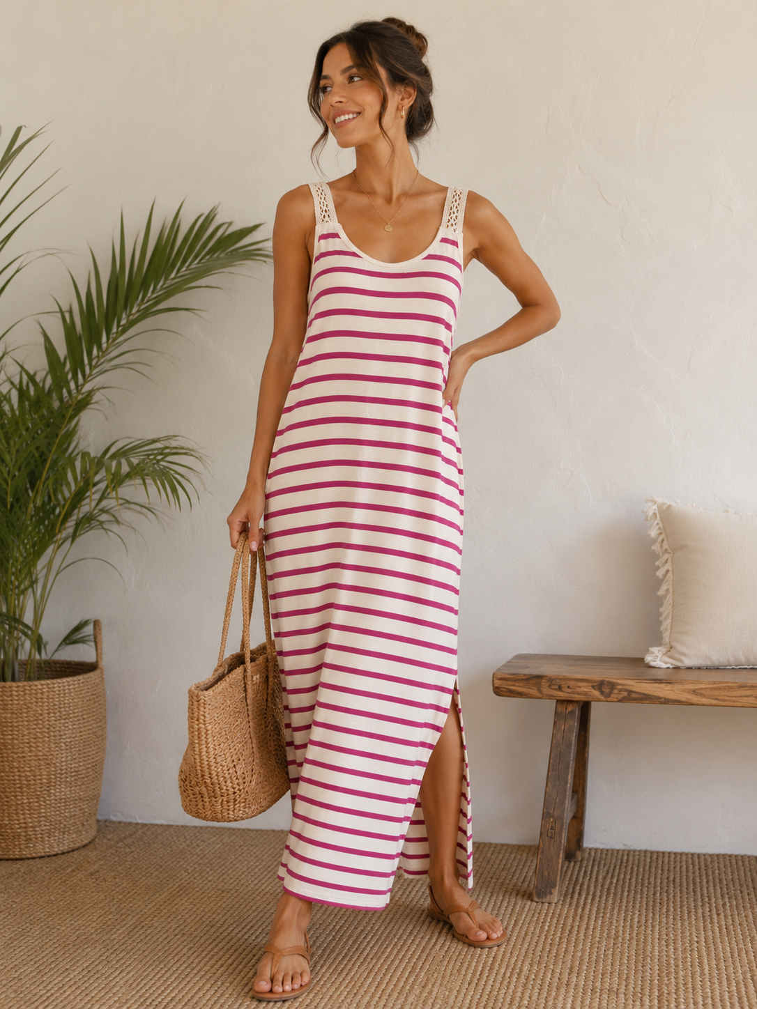 Vestido rayas