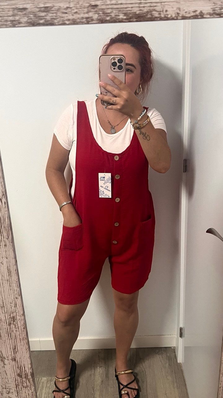 Peto Corto Lola color rojo