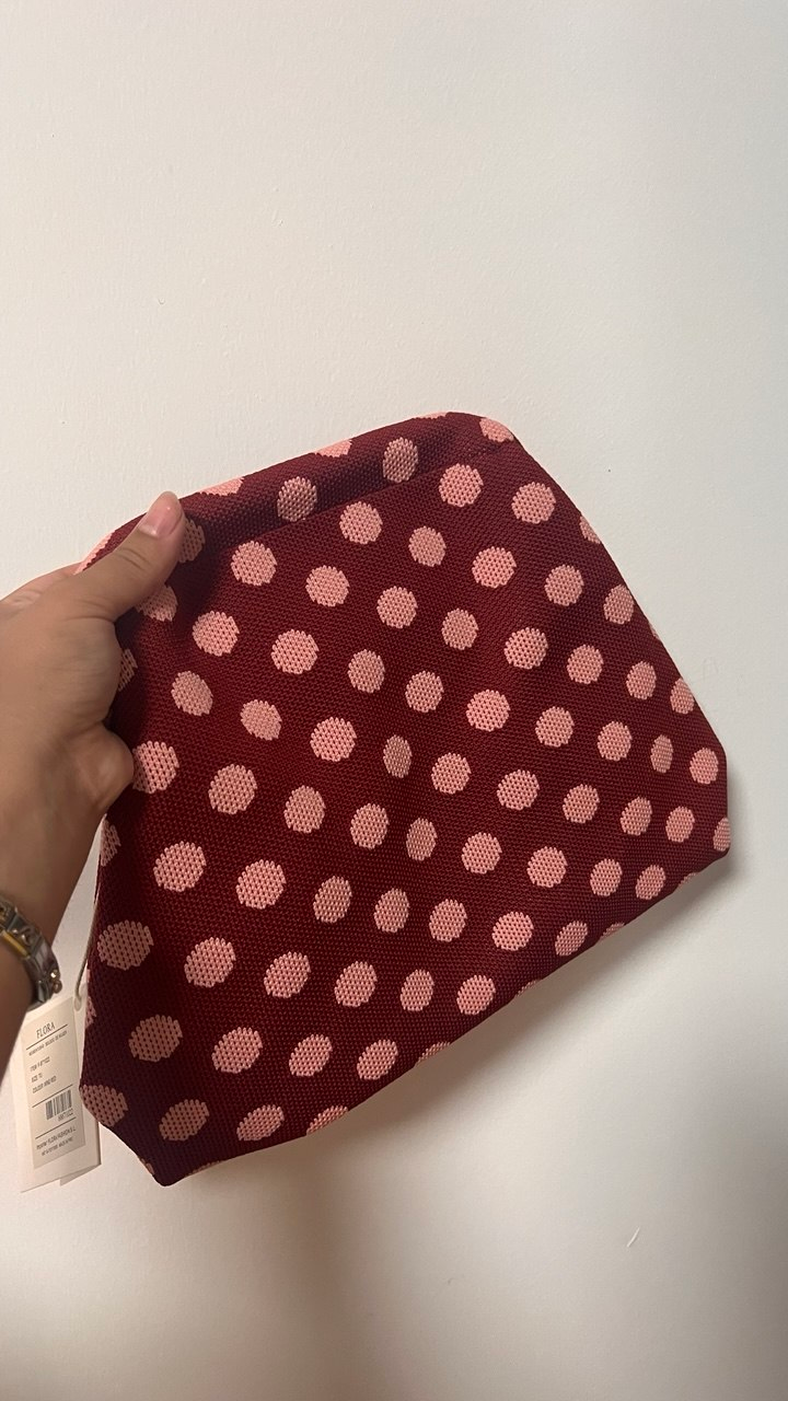 Bolso Mini Rosa Lunares foto original