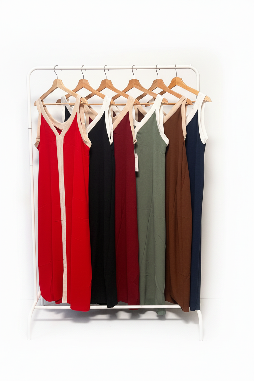Vestidos fondo blanco